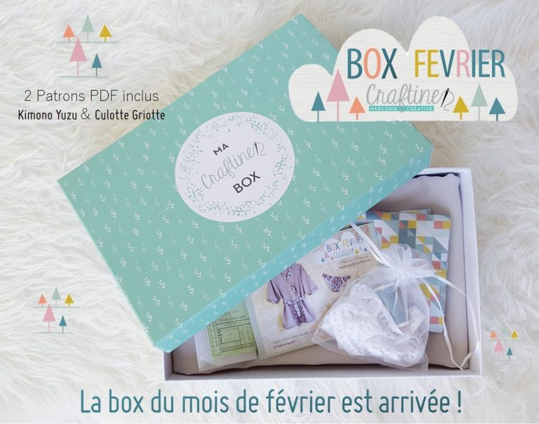 Craftine Box : la box du mois de février est arrivée !