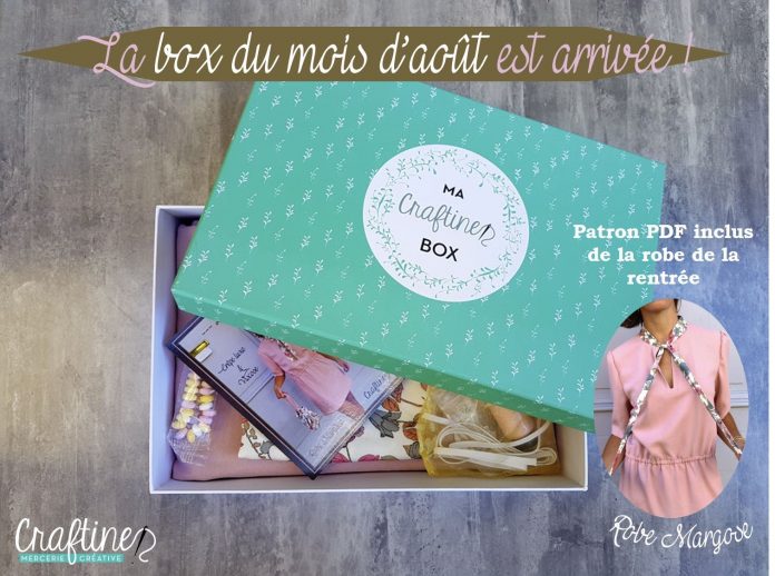 La box du mois d’août est arrivée
