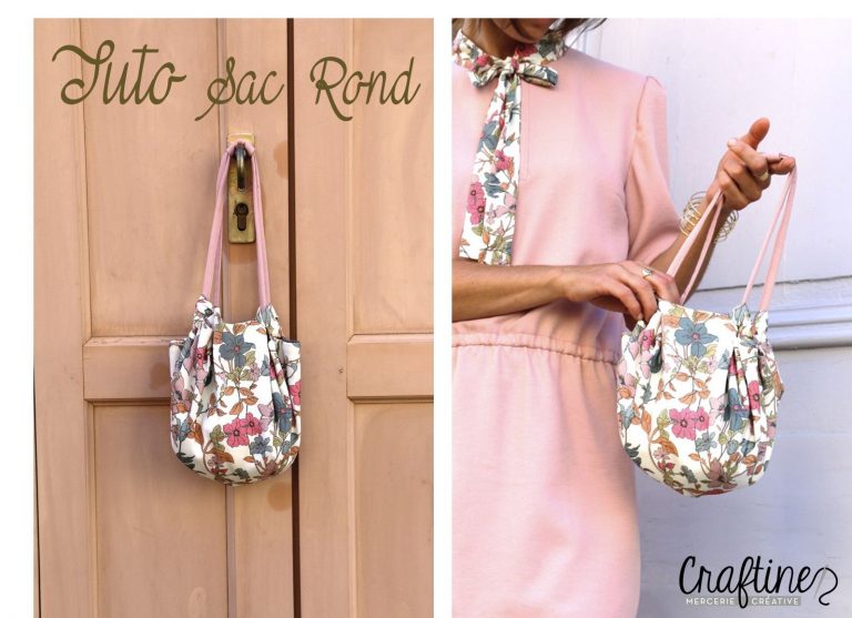 Cousons ensemble : Tuto Sac rond