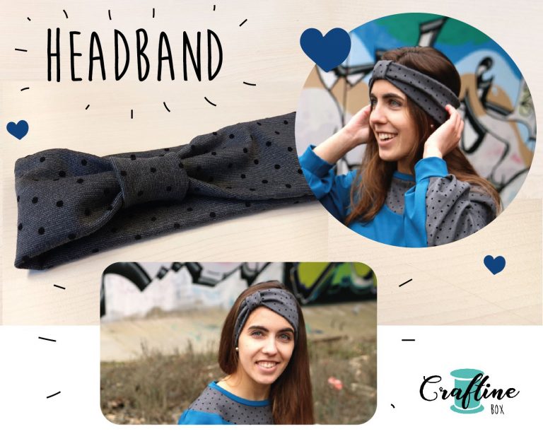 Cousons ensemble : Tuto Headband noué
