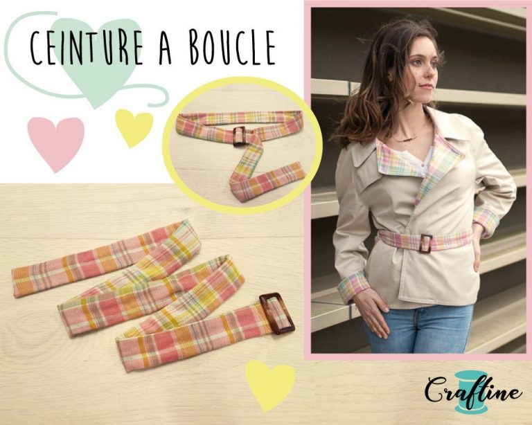 Cousons ensemble : Tuto ceinture à boucle